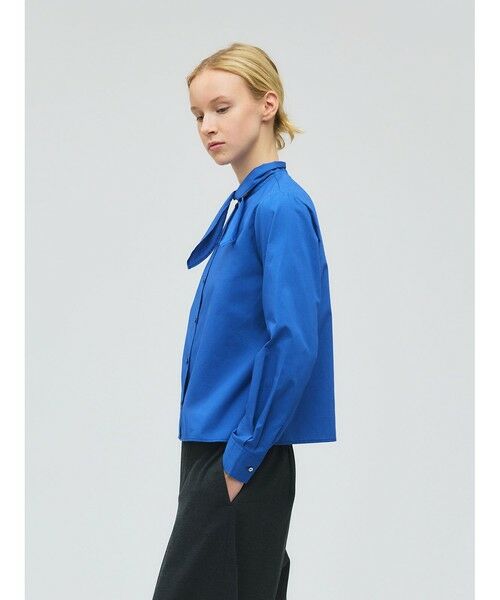 mizuiro ind / ミズイロインド シャツ・ブラウス | mizuiro ind リボンタイシャツ | 詳細10