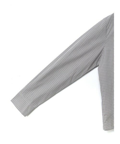 mizuiro ind / ミズイロインド シャツ・ブラウス | mizuiro ind チェックリボンタイシャツ | 詳細13