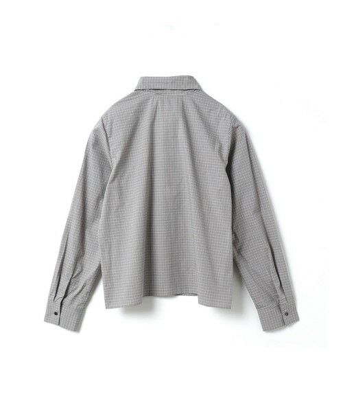 mizuiro ind / ミズイロインド シャツ・ブラウス | mizuiro ind チェックリボンタイシャツ | 詳細14