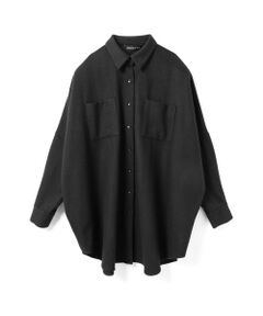 mizuiro ind / ミズイロインド シャツ・ブラウス | mizuiro ind ポケット付きワイドシャツ