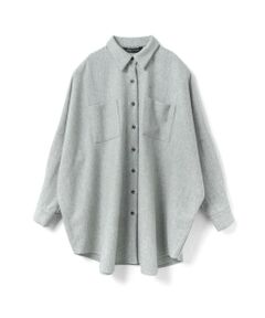 mizuiro ind / ミズイロインド シャツ・ブラウス | mizuiro ind ポケット付きワイドシャツ