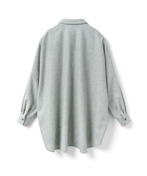 mizuiro ind / ミズイロインド シャツ・ブラウス | mizuiro ind ポケット付きワイドシャツ | 詳細8