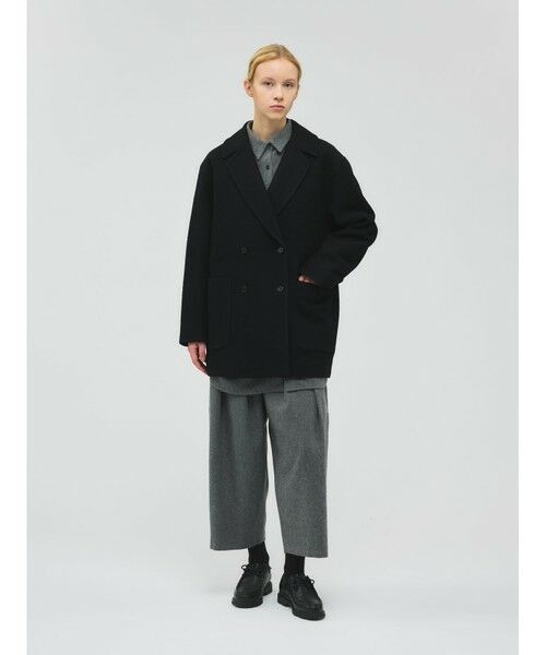 mizuiro ind / ミズイロインド シャツ・ブラウス | mizuiro ind ポケット付きワイドシャツ | 詳細20