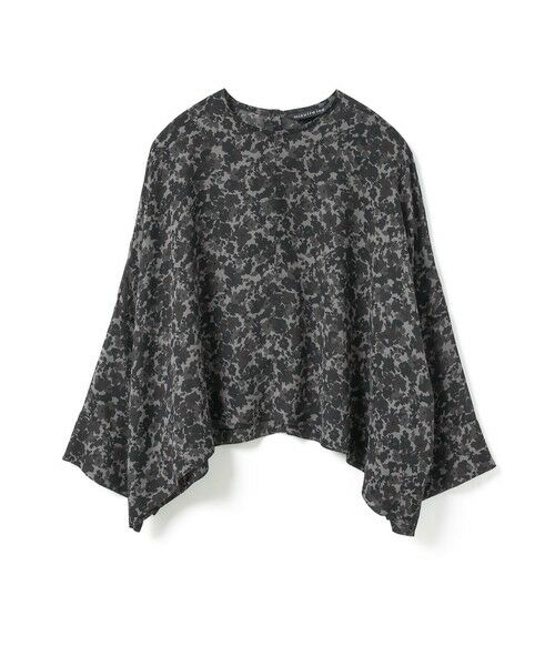 mizuiro ind / ミズイロインド カットソー | mizuiro ind フラワープリントワイドプルオーバー | 詳細1