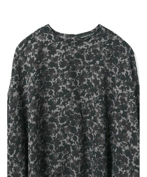 mizuiro ind / ミズイロインド カットソー | mizuiro ind フラワープリントワイドプルオーバー | 詳細11