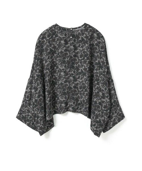 mizuiro ind / ミズイロインド カットソー | mizuiro ind フラワープリントワイドプルオーバー | 詳細13
