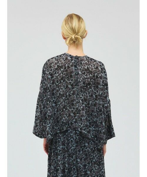 mizuiro ind / ミズイロインド カットソー | mizuiro ind フラワープリントワイドプルオーバー | 詳細5