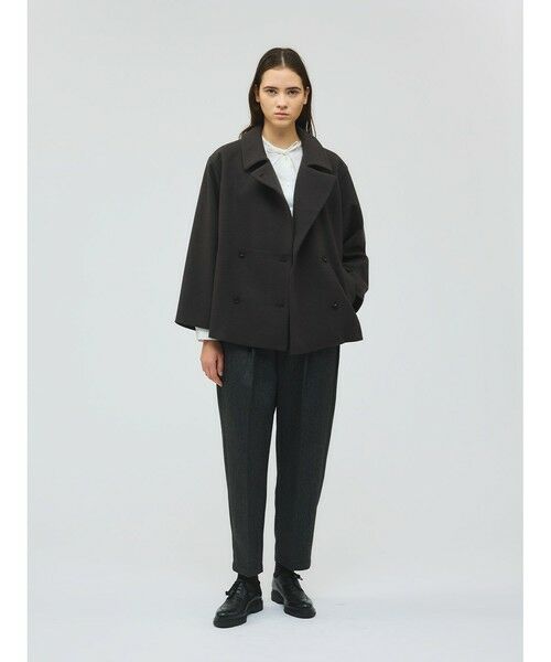 mizuiro ind / ミズイロインド シャツ・ブラウス | mizuiro ind リボンタイロングシャツ | 詳細19