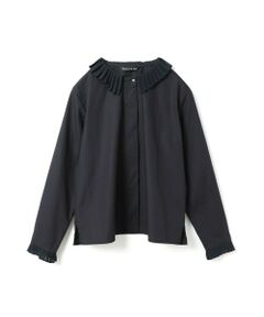 mizuiro ind / ミズイロインド シャツ・ブラウス | mizuiro ind プリーツカラーシャツ