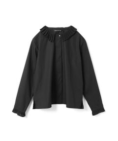 mizuiro ind / ミズイロインド シャツ・ブラウス | mizuiro ind プリーツカラーシャツ