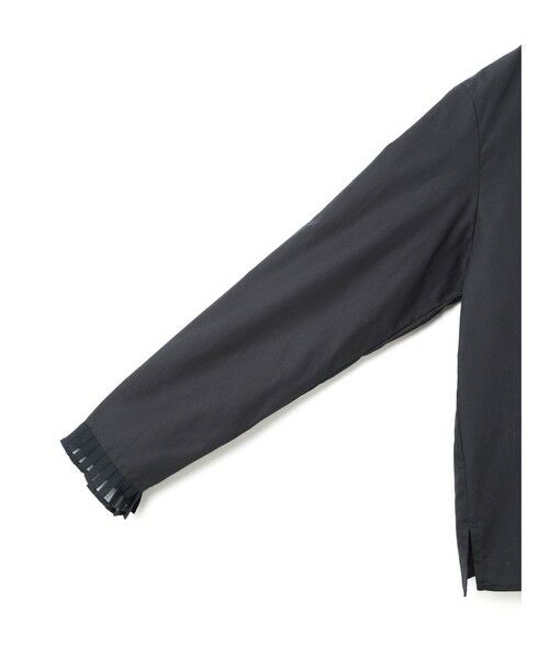 mizuiro ind / ミズイロインド シャツ・ブラウス | mizuiro ind プリーツカラーシャツ | 詳細4