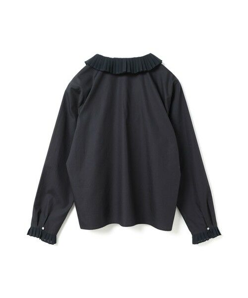 mizuiro ind / ミズイロインド シャツ・ブラウス | mizuiro ind プリーツカラーシャツ | 詳細6