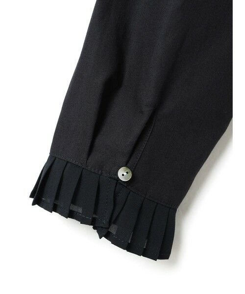 mizuiro ind / ミズイロインド シャツ・ブラウス | mizuiro ind プリーツカラーシャツ | 詳細8