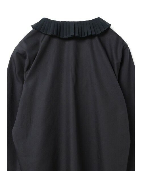 mizuiro ind / ミズイロインド シャツ・ブラウス | mizuiro ind プリーツカラーシャツ | 詳細7