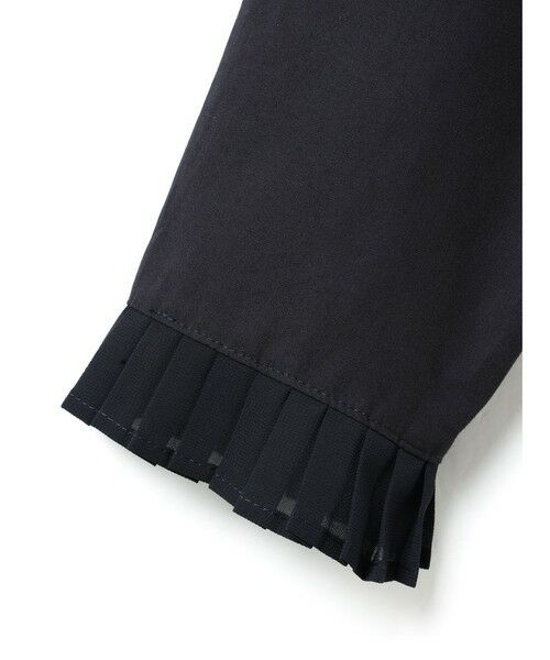 mizuiro ind / ミズイロインド シャツ・ブラウス | mizuiro ind プリーツカラーシャツ | 詳細1