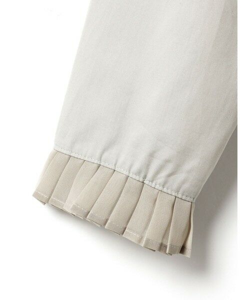 mizuiro ind / ミズイロインド シャツ・ブラウス | mizuiro ind プリーツカラーシャツ | 詳細18