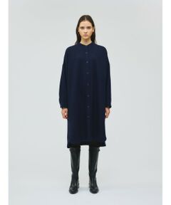 mizuiro ind / ミズイロインド ドレス | mizuiro ind スタンドカラーシャツワンピース