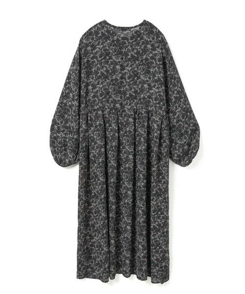 mizuiro ind / ミズイロインド ロング・マキシ丈ワンピース | mizuiro ind フラワープリントシャツワンピース | 詳細15