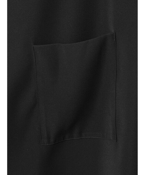 mizuiro ind / ミズイロインド ドレス | mizuiro ind 衿付きサテンコクーンワンピース | 詳細12