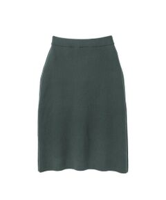 mizuiro ind / ミズイロインド ミニ・ひざ丈スカート | mizuiro ind シードステッチAラインスカート