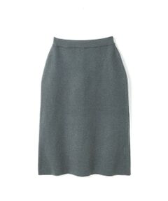 mizuiro ind / ミズイロインド ミニ・ひざ丈スカート | mizuiro ind シードステッチAラインスカート