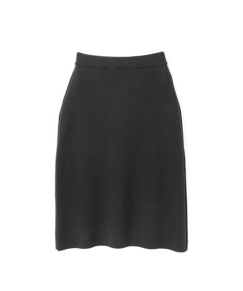 mizuiro ind / ミズイロインド ミニ・ひざ丈スカート | mizuiro ind シードステッチAラインスカート | 詳細2