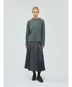 mizuiro ind / ミズイロインド ミニ・ひざ丈スカート | mizuiro ind プリーツスカート