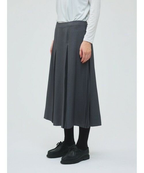 mizuiro ind / ミズイロインド ミニ・ひざ丈スカート | mizuiro ind プリーツスカート | 詳細13