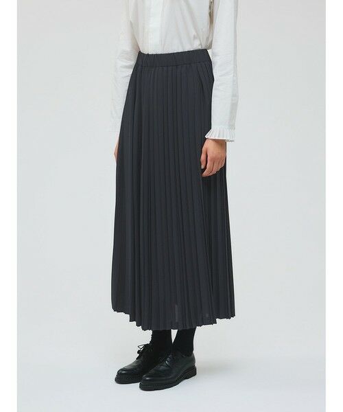 mizuiro ind / ミズイロインド ミニ・ひざ丈スカート | mizuiro ind ロングプリーツスカート | 詳細9