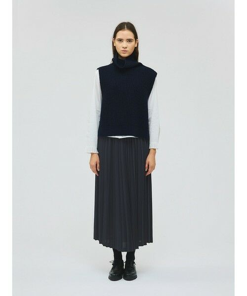 mizuiro ind / ミズイロインド ミニ・ひざ丈スカート | mizuiro ind ロングプリーツスカート | 詳細12