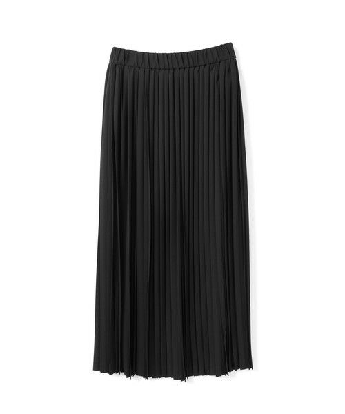 mizuiro ind/ミズイロインド mizuiro ind ロングプリーツスカート ブラック(color99) FREE mizuiro ind/ミズイロインド mizuiro ind ロングプリーツスカート ブラック(color99) FREE
