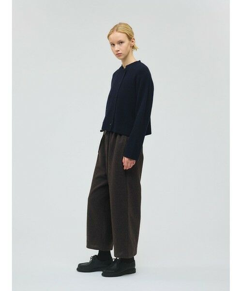 mizuiro ind / ミズイロインド その他パンツ | mizuiro ind ウールブレンドイージーパンツ | 詳細1