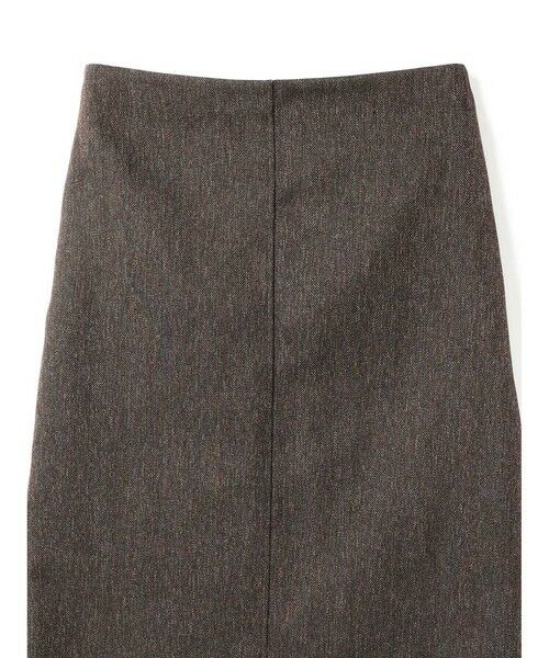 mizuiro ind / ミズイロインド ミニ・ひざ丈スカート | mizuiro ind ツイードペインタータイトスカート | 詳細11