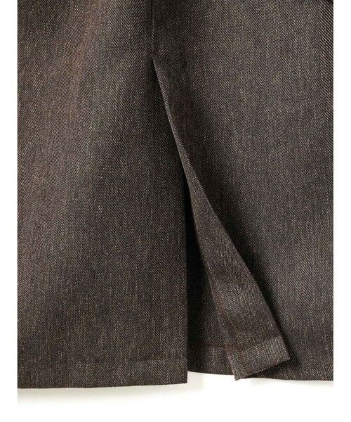 mizuiro ind / ミズイロインド ミニ・ひざ丈スカート | mizuiro ind ツイードペインタータイトスカート | 詳細13