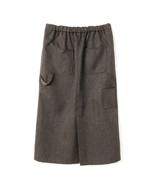 mizuiro ind / ミズイロインド ミニ・ひざ丈スカート | mizuiro ind ツイードペインタータイトスカート | 詳細14