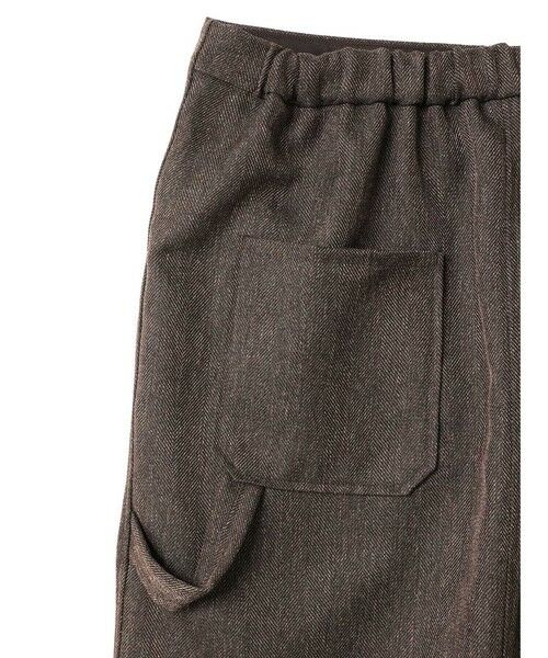 mizuiro ind / ミズイロインド ミニ・ひざ丈スカート | mizuiro ind ツイードペインタータイトスカート | 詳細16