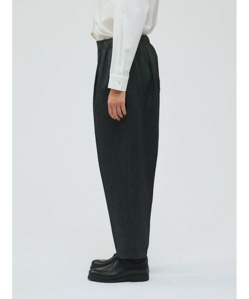 mizuiro ind / ミズイロインド その他パンツ | mizuiro ind センタープレスワイドパンツ | 詳細9