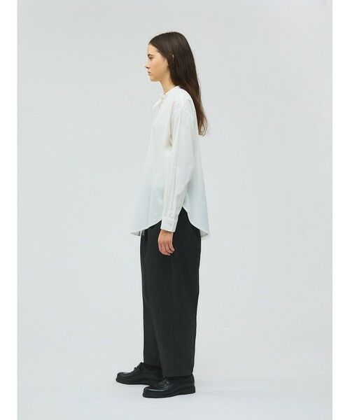 mizuiro ind / ミズイロインド その他パンツ | mizuiro ind センタープレスワイドパンツ | 詳細5