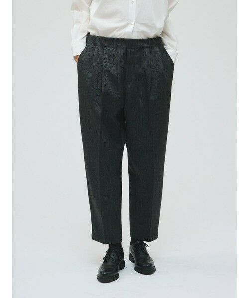 mizuiro ind / ミズイロインド その他パンツ | mizuiro ind センタープレスワイドパンツ | 詳細7