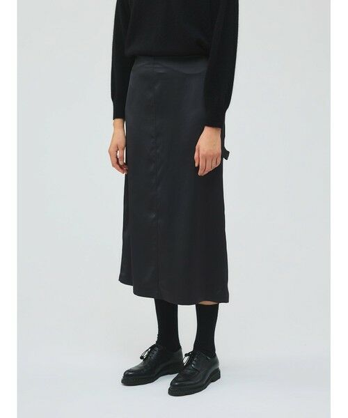 mizuiro ind / ミズイロインド ミニ・ひざ丈スカート | mizuiro ind ペインタータイトスカート | 詳細8