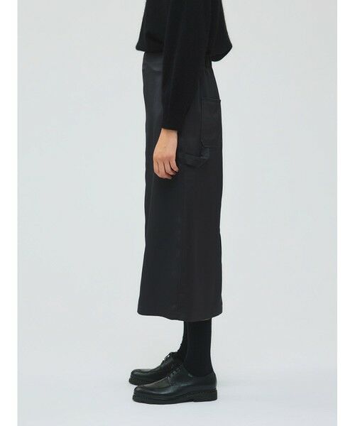 mizuiro ind / ミズイロインド ミニ・ひざ丈スカート | mizuiro ind ペインタータイトスカート | 詳細9