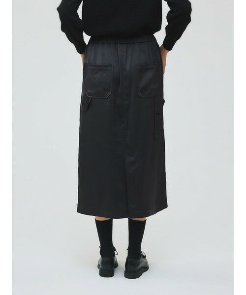 mizuiro ind / ミズイロインド ミニ・ひざ丈スカート | mizuiro ind ペインタータイトスカート | 詳細10