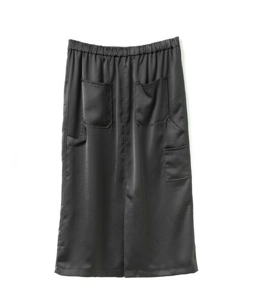 mizuiro ind / ミズイロインド ミニ・ひざ丈スカート | mizuiro ind ペインタータイトスカート | 詳細15