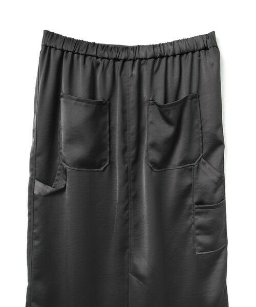 mizuiro ind / ミズイロインド ミニ・ひざ丈スカート | mizuiro ind ペインタータイトスカート | 詳細16