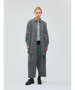 mizuiro ind / ミズイロインド その他パンツ | mizuiro ind タックワイドパンツ