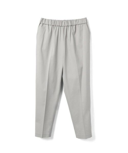 mizuiro ind / ミズイロインド その他パンツ | mizuiro ind T/Rセンタープレスパンツ(ライトグレー(color90))