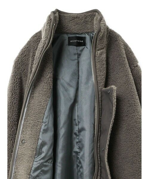 mizuiro ind / ミズイロインド その他アウター | mizuiro ind ボアブルゾン | 詳細4