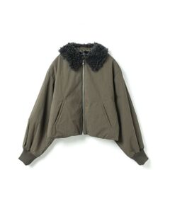 mizuiro ind / ミズイロインド その他アウター | mizuiro ind ボアカラーショートジャケット
