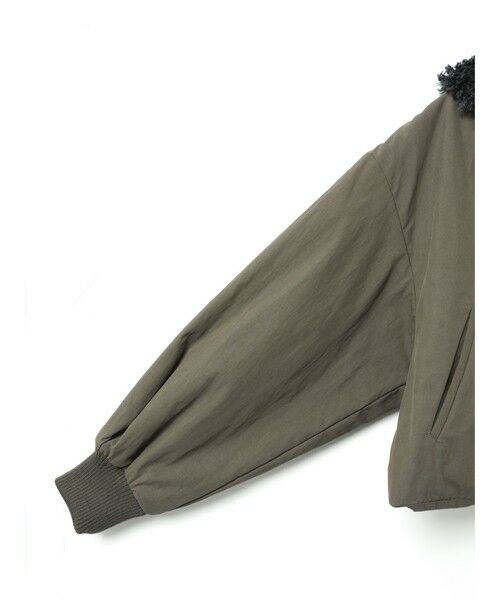 mizuiro ind / ミズイロインド その他アウター | mizuiro ind ボアカラーショートジャケット | 詳細3