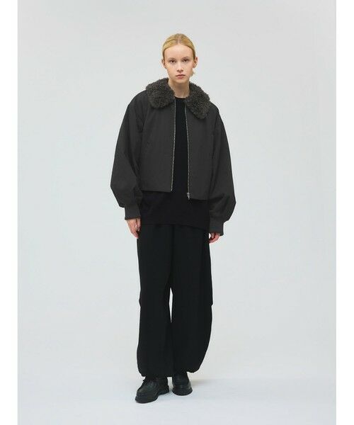 mizuiro ind / ミズイロインド その他アウター | mizuiro ind ボアカラーショートジャケット | 詳細18